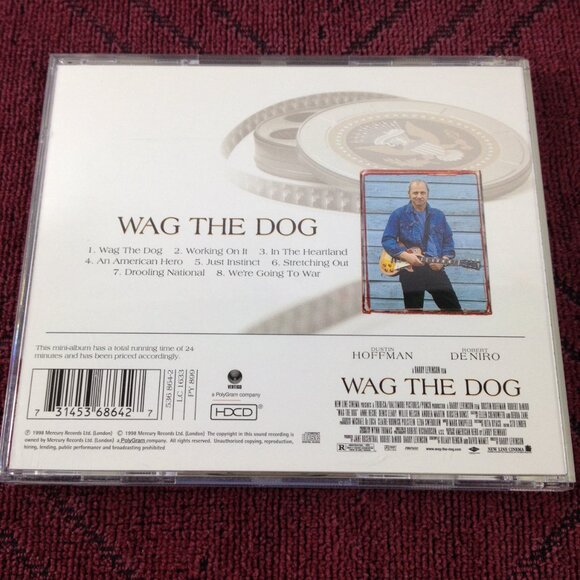 Wag The Dog - 1998 - Mark Knopfler - Music CD from the Motion Picture - Used - Picture 2 of 3
